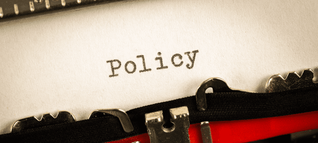 Safety Policy Banner