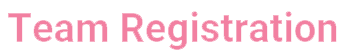 Team Registration